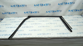 Rear right glass seal Audi Q7 16- with molding black