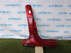 The central right body pillar of the Audi A5 F5 17- 5D is sawn off