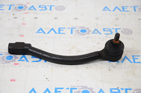 Left steering tip Hyundai Elantra UD 11-16 rusty, cracked boot