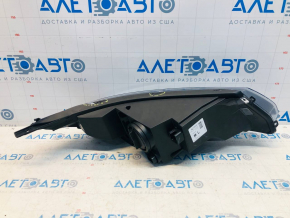 Headlight front left naked Chevrolet Volt 11-15 cracked housing, no fragment