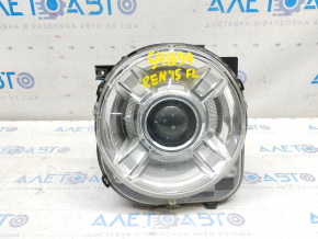 Headlight front left complete Jeep Renegade 15-18 prerest, xenon, without plug, scratches, sand