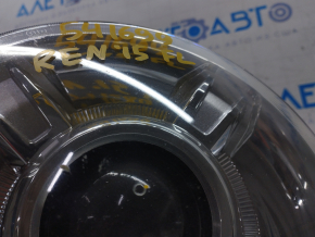 Headlight front left complete Jeep Renegade 15-18 prerest, xenon, without plug, scratches, sand