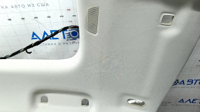 Volvo XC90 16-22 headlining for panoramic, for 3rd row, grey, for dry cleaning, with a crease
