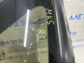 Window blind glass rear left Ford Fusion mk5 13-20 matte scratch on glass