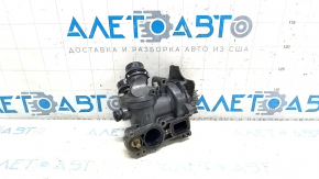 Cooling pump with thermostat housing assembly Audi A6 C7 12-15 2.0T