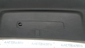 Lower tailgate trim Audi Q7 16- with curtain, black, scratches