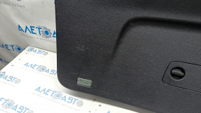 Lower tailgate trim Audi Q7 16- with curtain, black, scratches