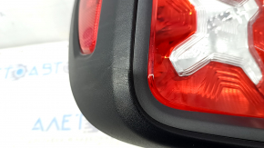 Left headlight Jeep Renegade 15-18 prerest graphite frame, scratches