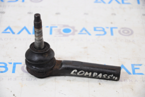 Right steering tip Jeep Compass 11-16 rusty, cracked boot