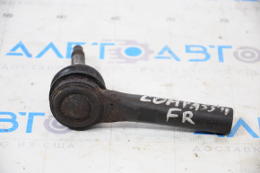 Right steering tip Jeep Compass 11-16 rusty, cracked boot