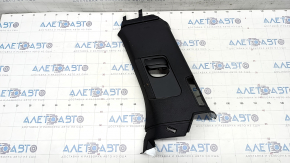 Rear pillar trim right front Volvo XC90 16-22 black, under air duct, for dry cleaning, worn