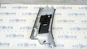 Rear pillar trim right front Volvo XC90 16-22 black, under air duct, for dry cleaning, worn