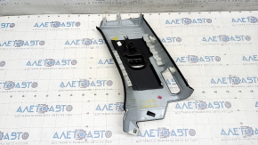 Rear pillar trim left front Volvo XC90 16-22 black, under air duct, for dry cleaning