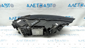 Front left headlight complete Audi Q7 16-19 LED, sand, varnish peeled off