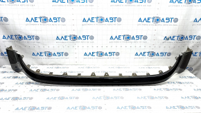Front bumper upper part Jeep Renegade 15-18 pre-rest, black, tear of fasteners