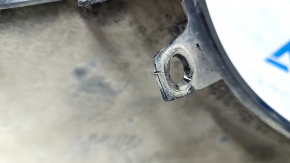 Front bumper upper part Jeep Renegade 15-18 pre-rest, black, tear of fasteners