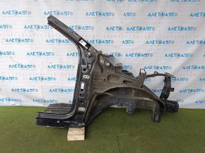 Front right quarter Chevrolet Equinox 18-21 black, painted, with eyepiece