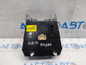 Climate control Hyundai Elantra UD 11-13 prerest manual with heating, chrome peeled off, scratches