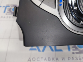 Climate control Hyundai Elantra UD 11-13 prerest manual with heating, chrome peeled off, scratches