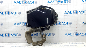 Bumper rear bare right fang Jeep Renegade 15- black