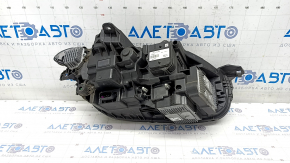 Front left headlight complete Volvo XC90 16-17 LED, bumps, scratches, broken guide