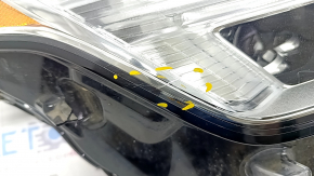 Front right headlight complete Volvo XC90 16-17 LED, bumps, scratches