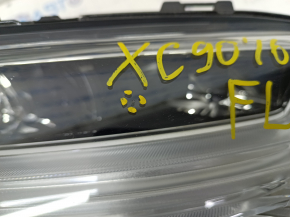 Front right headlight complete Volvo XC90 16-17 LED, bumps, scratches