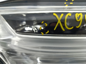 Front right headlight complete Volvo XC90 16-17 LED, bumps, scratches