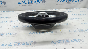 Naked steering wheel Audi Q7 16-19 leather black, bumpers