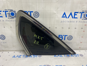 Window blind glass rear right Ford Fusion mk5 13-20 two chrome, scratches on chrome