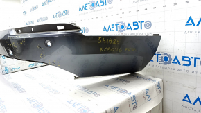 Rear bare bumper lower part Volvo XC90 16-22 for parking sensors, gray 714, dented, scratches