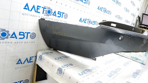 Rear bare bumper lower part Volvo XC90 16-22 for parking sensors, gray 714, dented, scratches