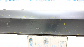 Rear bare bumper lower part Volvo XC90 16-22 for parking sensors, gray 714, dented, scratches