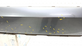 Rear bare bumper lower part Volvo XC90 16-22 for parking sensors, gray 714, dented, scratches