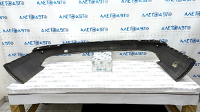 Rear bare bumper lower part Volvo XC90 16-22 for parking sensors, gray 714, dented, scratches