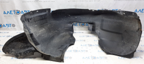 Front left fender liner VW Jetta 11-14 USA broken fasteners, crack