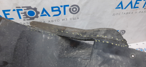 Front left fender liner VW Jetta 11-14 USA broken fasteners, crack