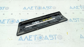Door sill trim rear left outer Audi Q7 16- black with chrome, scratches