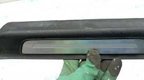 Door sill trim rear left outer Audi Q7 16- black with chrome, scratches