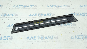 Door sill trim front left outer Audi Q7 16- black with chrome, scratches
