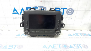 Monitor, display Jeep Renegade 15 - large display 7" inch, useful chrome