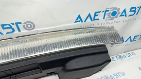 Audi Q7 16-19 trunk opening trim black with chrome, scratches
