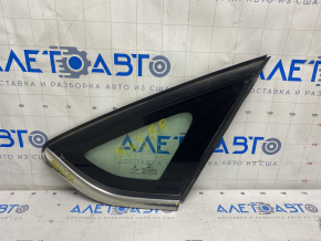 Window blind glass rear right Ford Fusion mk5 13-20 one chrome, scratches on chrome, scratches on glass