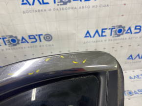 Window blind glass rear right Ford Fusion mk5 13-20 one chrome, scratches on chrome, defect of spraying