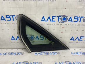 Window blind glass rear right Ford Fusion mk5 13-20 one chrome, scratches on chrome, defect of spraying