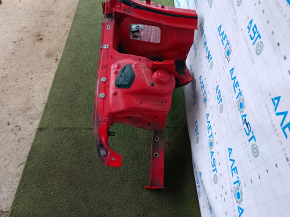 Front right quarter Audi A4 B8 08-16 red