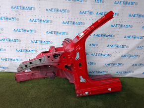 Front left quarter Mercedes GLA 15-20 red