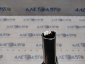 Gear knob Ford Fiesta 11-19 rubber, chrome, scratch, small bumps