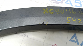 Rear left wing arch trim Volvo XC90 16-22 scratches, crack in fastening