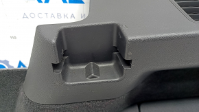 Right arch trim Volvo XC90 16-22 for 3rd row, with cup holder, black, scratches